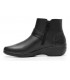 Botin Confort Cierre Interno Negro Piel Flexi 18131