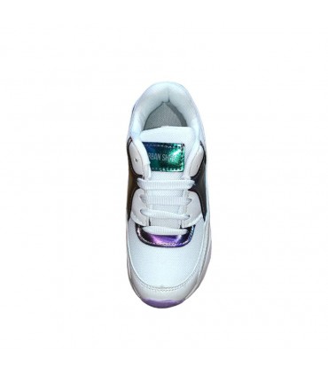 Tenis Urban Shoes Para Niña Color Morado Talla 19 cm