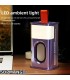 Altavoces A36 Mecha Shake The Bass, altavoces estéreo Bluetooth con Bluetooth transparente, altavoz de audio
