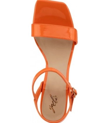 Price Shoes presenta Sandalia Tacón color Naranja Talla 23 cm
