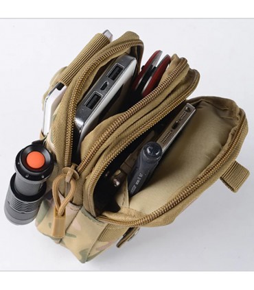 Bolsa táctica para deportes militar, acampada, escalada