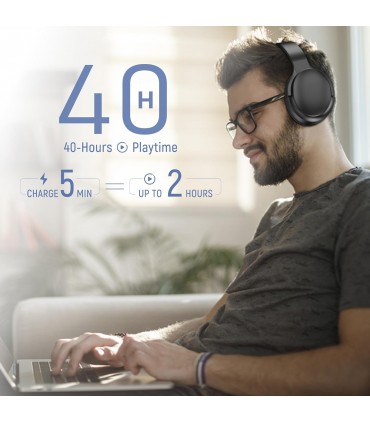 Auriculares cancelación Ruido en forma de Diadema Bluetooth